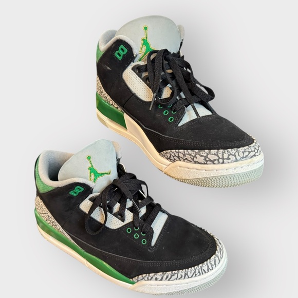 Air Jordan 3 Retro Pine Green Black Green (2021) Men’s 9 - Picture 13 of 14